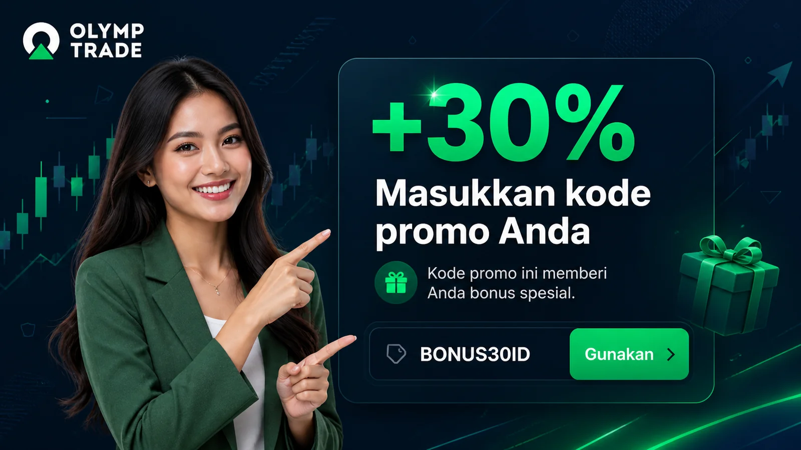 Kode Promo Olymp Trade Indonesia – Apakah Masih Aktif?